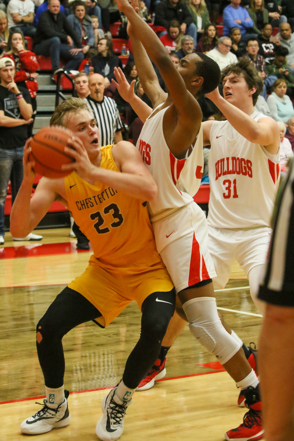 Chesterton at Crown Point boys basketball